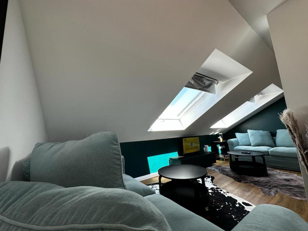 Nr 14 - Hochwertiges 3 Zimmer Maisonette Appartment Mit Grosszugigen Wohnbereich Und Balkon Leipzig Ngoại thất bức ảnh