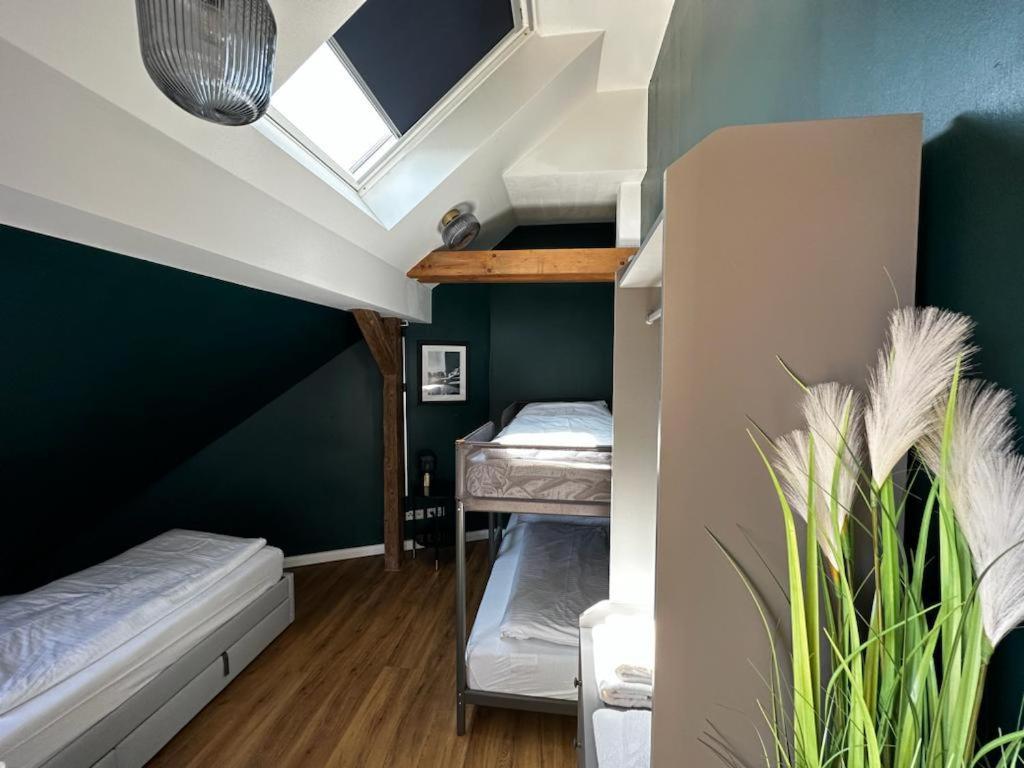 Nr 14 - Hochwertiges 3 Zimmer Maisonette Appartment Mit Grosszugigen Wohnbereich Und Balkon Leipzig Ngoại thất bức ảnh