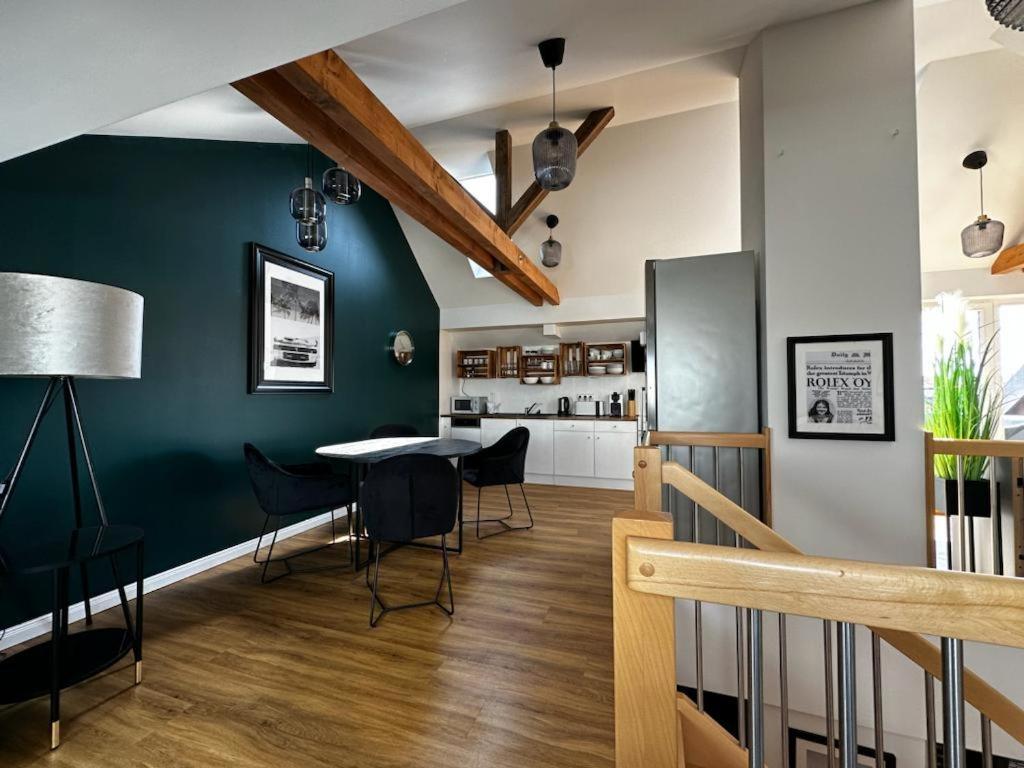 Nr 14 - Hochwertiges 3 Zimmer Maisonette Appartment Mit Grosszugigen Wohnbereich Und Balkon Leipzig Ngoại thất bức ảnh