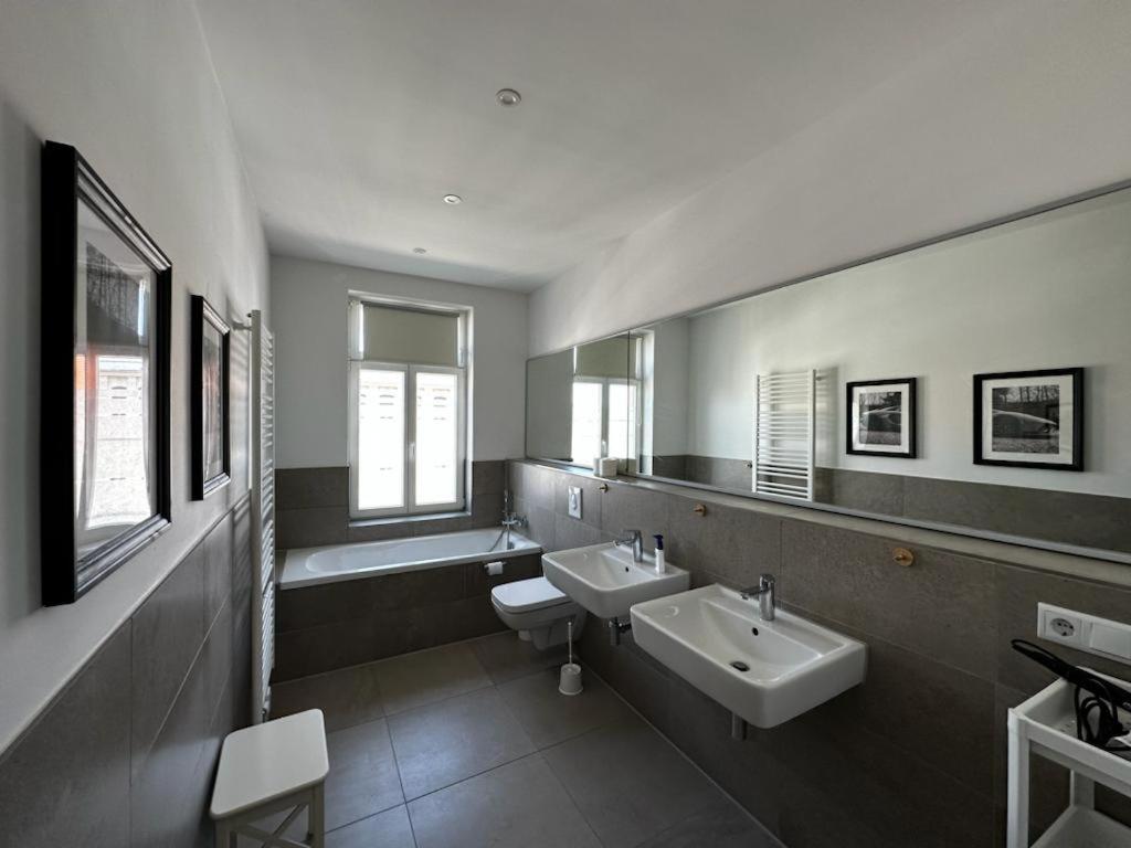 Nr 14 - Hochwertiges 3 Zimmer Maisonette Appartment Mit Grosszugigen Wohnbereich Und Balkon Leipzig Ngoại thất bức ảnh
