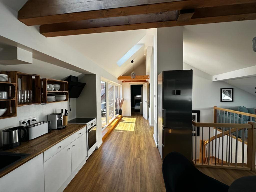 Nr 14 - Hochwertiges 3 Zimmer Maisonette Appartment Mit Grosszugigen Wohnbereich Und Balkon Leipzig Ngoại thất bức ảnh